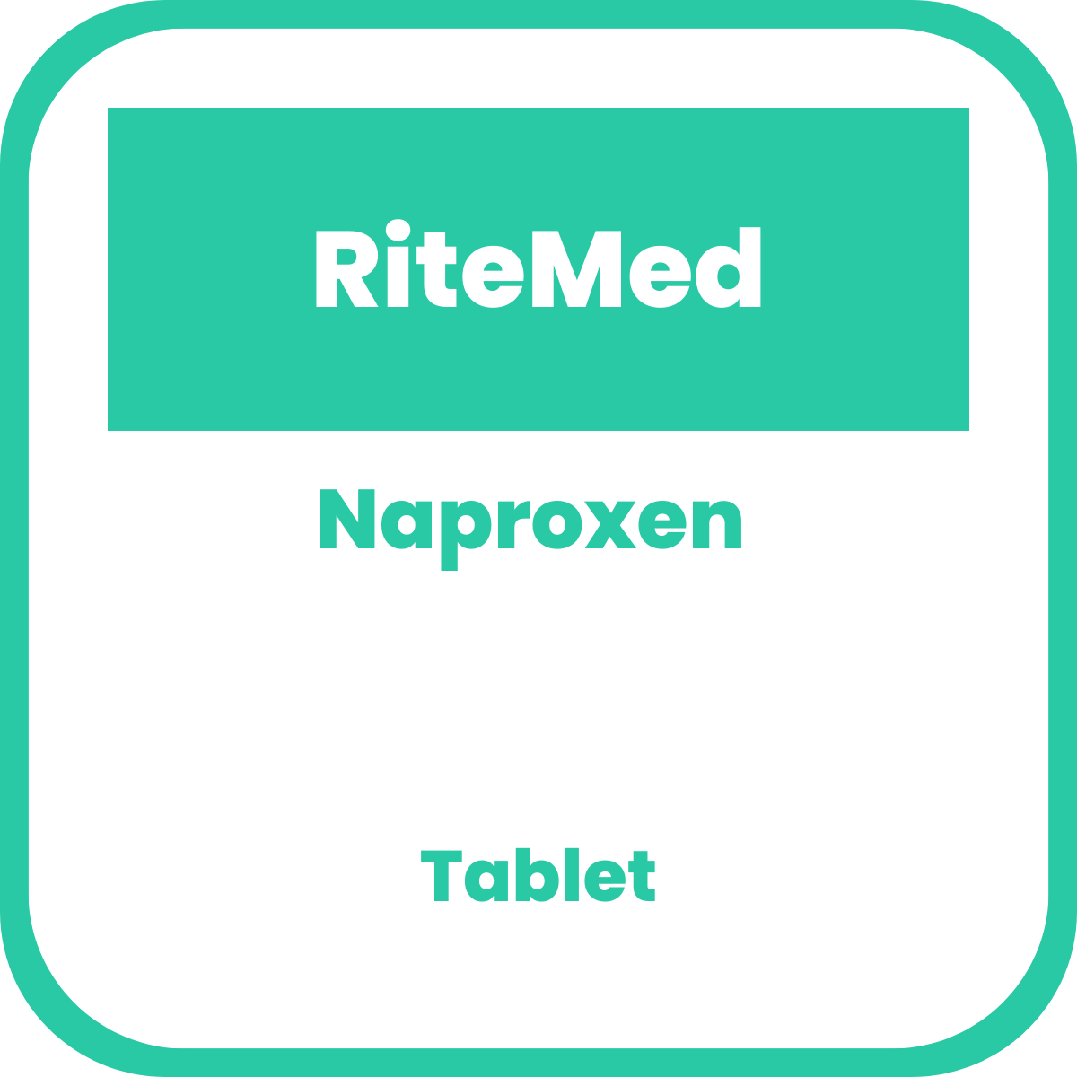RITEMED Naproxen Sodium 500mg Tablet 1's price in the Philippines